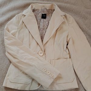 Velour blazer